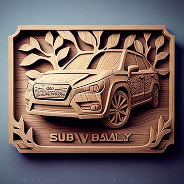 3D мадэль Subaru Legacy (STL)